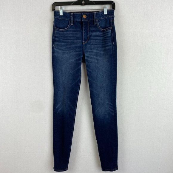 AMERICAN EAGLE Dark Blue Jegging Jean - Picture 1 of 10